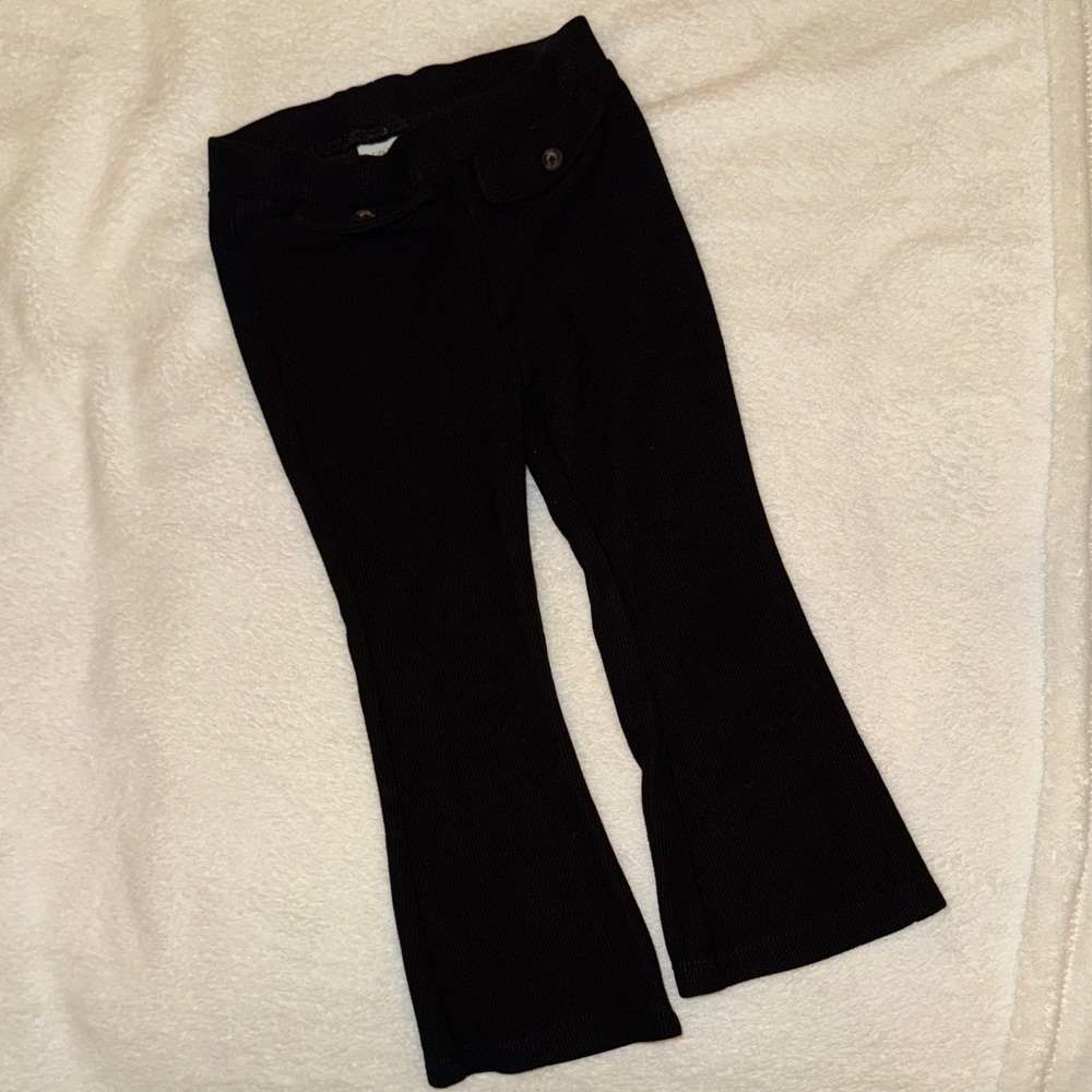 Kids Black Soft Pants